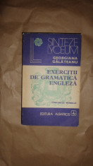 Exercitii de gramatica engleza 574pagini Georgiana Galateanu foto