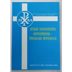 STUDIA UNIVERSITAS SEPTENTRIONIS , THEOLOGIA ORTHODOXA , REVISTA NR. 2 , 2014