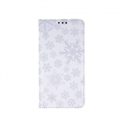 Husa Flip Carte Smart Trendy Winter2 Samsung A105 Galaxy A10