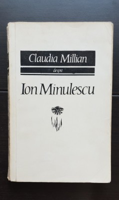 Claudia Miliian despre ION MINULESCU foto