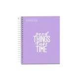 Cumpara ieftin Caiet cu spira Miquelrius Messages, A6, matematica, 100 file, mov