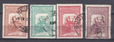 ROMANIA 1906 LP 58 TESATOAREA EMISIUNE DE BINEFACERE SERIE STAMPILATA