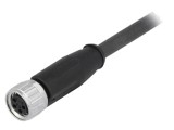 Conector M8 mamă 4 pini cu cablu 1,5m HARTING