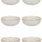 Set boluri, 6 piese, 680 ml, Ceramica, Bej