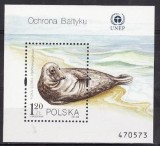 C2881 - Polonia 1998 - Fauna bl.Yv.142 neuzat,perfecta stare, Nestampilat