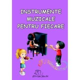 Instrumente muzicale pentru fiecare. Set cu 56 de jetoane