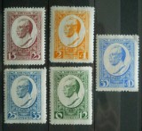 LETONIA 1929 SERIE MH