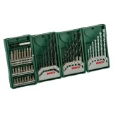 Bosch 2607017071 - Set accesorii insurubare si burghie mixte 46 bucati