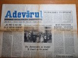 Adevarul 7 ianuarie 1990-economia incotro? bucuresti revenire la viata