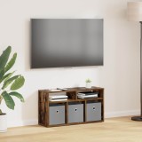 vidaXL Bucătărie joasă cu sertar Stejar fumuriu 72 x 22,5 x 38 cm 8000576