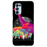 Husa compatibila cu Oppo A72 5G model Jurassic World, Silicon, TPU, Viceversa, Transparent, Carcasa
