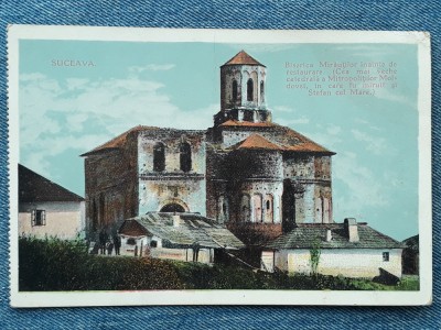 697. Suceava - Biserica Mirautilor inainte de restaurare foto