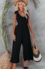 G787-1 Salopeta casual vaporoasa fara maneci, L, M, S/M