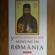 h5 Sfantul Efrem cel Nou - Minuni in Romania, Vol. 1