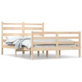 Cumpara ieftin Cadru de pat, 140x200 cm, lemn masiv de pin
