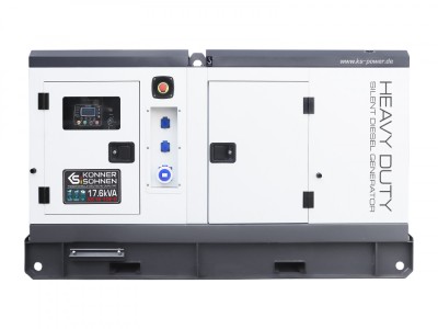 Generator de curent monofazat cu motor diesel Konner Sohnen KS 18-1DE-G, 17.6 kva foto