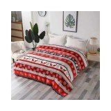 Cumpara ieftin Patura Cocolino Model de Craciun 200x230, Om de Zapada si Casute - SUZ17