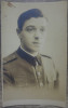 Ovidiu Ionescu, pionier al motociclismului romanesc// foto tip CP, Romania 1900 - 1950, Portrete