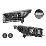 Far Ford Kuga, 02.20, St-Line, partea Stanga, cu lumina timp de zi tip LED; H1+H7+LED; electric; negru, transparent cu finitie alba; cu becuri; cu