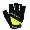 MANUSI B-RACE CU GEL NEGRU/LIME, L