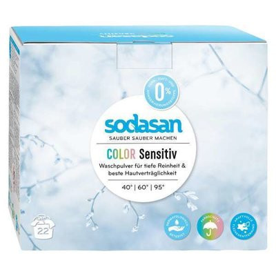 Detergent Praf Ecologic Confort Sensitiv Sodasan 1010gr foto
