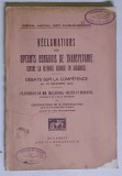 RECLAMATIONS DES OPTANTS HONGROIS DE TRANSYLVANIE CONTRE LA REFORME AGRAIRE EN ROUMANIE ... par MM. MILLERAND , 1927