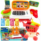 Casă de marcat imitație cu sunet Jucărie educativă cu accesorii