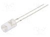 Dioda LED, 5mm, verde, 750...1120mcd, 10...15mA, 12V DC, OPTOSUPPLY - OSG5DA5MC1B-12V