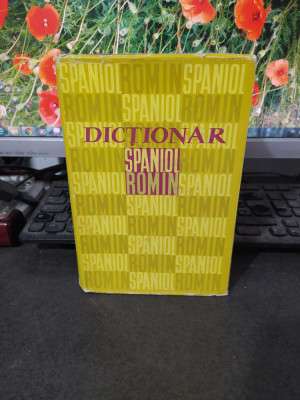 Dicționar spaniol rom&amp;icirc;n rom&amp;acirc;n, Filipovici și Serrano Perez, București 1964, 123 foto