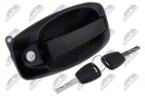 Maner exterior usa Citroen Nemo 20, Fiat Doblo 20, Fiorino 20, Qubo 20, Peugeot Bipper 20; partea din fata, stanga; 735460512; NTY, aftermarket