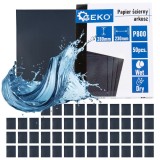 Set hartie abraziva pe baza de apa, 230 x 280 mm, P800, 50 bucati, Geko G78491