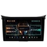 Navigatie 2K Hyundai I30 (2012-2016), Android OS, S-Quadcore 4GB RAM + 64GB ROM, 9.5 Inch - AD-BGS90042K+AD-BGRKIT216V2