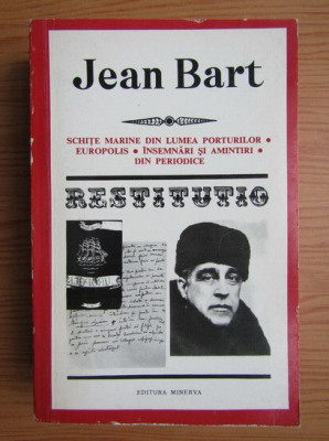 Jean Bart - Scrieri volumul 2 foto