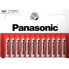 Baterie Panasonic AAA R3 1,5V zinc carbon R03RZ/12HH set 12 buc.