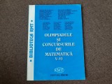 OLIMPIADELE SI CONCURSURILE DE MATEMATICA V-VI 2006 BIBLIOTECA RMT