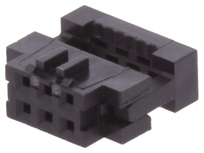 Mufă IDC Mamă 6 PIN Aurită 1mm fără Presare foto