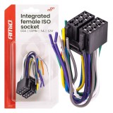 Conector mamă ISO CCA integrat 13PIN 5A 12V AMIO-04441