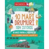 10 mari drumuri din istorie. 10 hărti pentru a intelege tot de la Drumul Matasii la Route 66