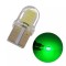 Set 2 Becuri Led W5W T10 Verde Cob Silicon