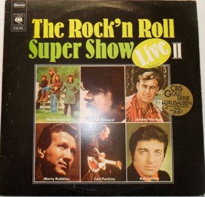 VINIL SELECTII Various &amp;lrm;&amp;ndash; The Rock &amp;#039;N&amp;#039; Roll Super Show Live II 2XLP - VG+ - foto