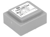 Transformator &icirc;ncapsulat INDEL 0,6VA 230VAC 18V 33mA PCB IP00