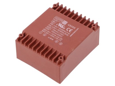 Transformator &amp;icirc;ncapsulat 24VA 6V 2A PCB foto