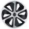Set 4 capace roti Roco Gri-Negru R17 pentru gama auto Mazda