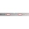 Dreptar aluminiu cu 2 manere si 2 bule 2500 mm YATO