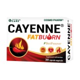 Cayenne Fatburn, 30 capsule vegetale, Cosmopharm