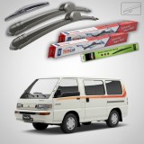 Cumpara ieftin Stergatoare Mitsubishi L300 Van Gen III (P1_T) 1994-2000 | Set Fata si Spate Flat - TeamCar
