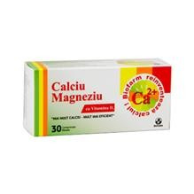 Calciu Magneziu Vitamina D3 Biofarm 30cpr Cod: biof00136 foto