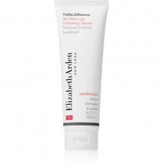 Elizabeth Arden Visible Difference spuma exfolianta pentru curatare pentru piele normală și mixtă 125 ml