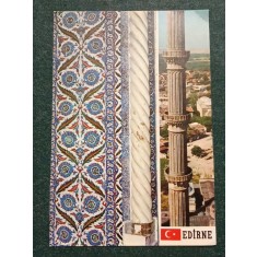 Turcia 1992 - Edirne, vedere cu moscheea