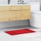 vidaXL Covoare de baie anti-derapante Roșu 50 x 80 cm PP 4019828